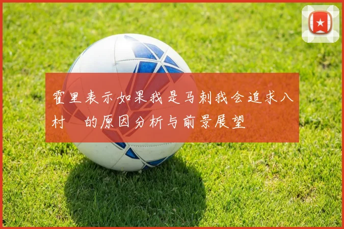 霍里表示如果我是马刺我会追求八村塁的原因分析与前景展望